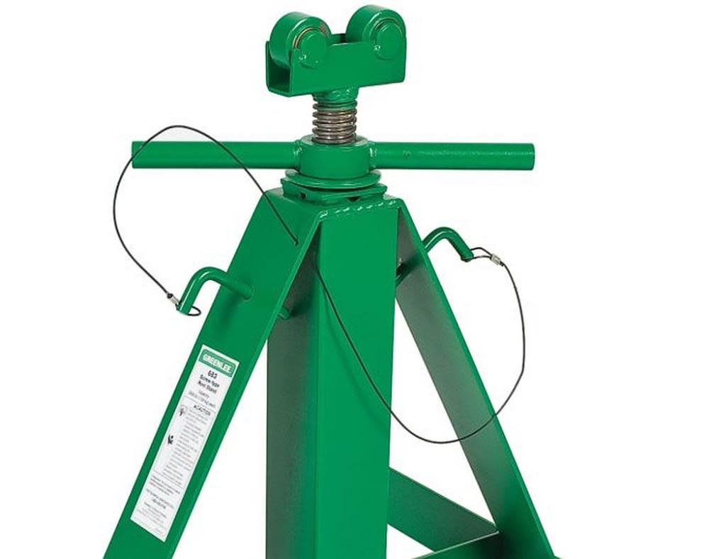 Greenlee 22 In to 54 In Screw Type Reel Stand - Ascmtools