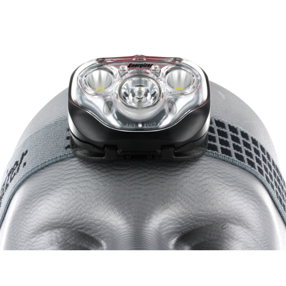 Energizer Vision HD+ Focus Headlamp 3 AAA 250 Lumen Plastic LED - Ascmtools