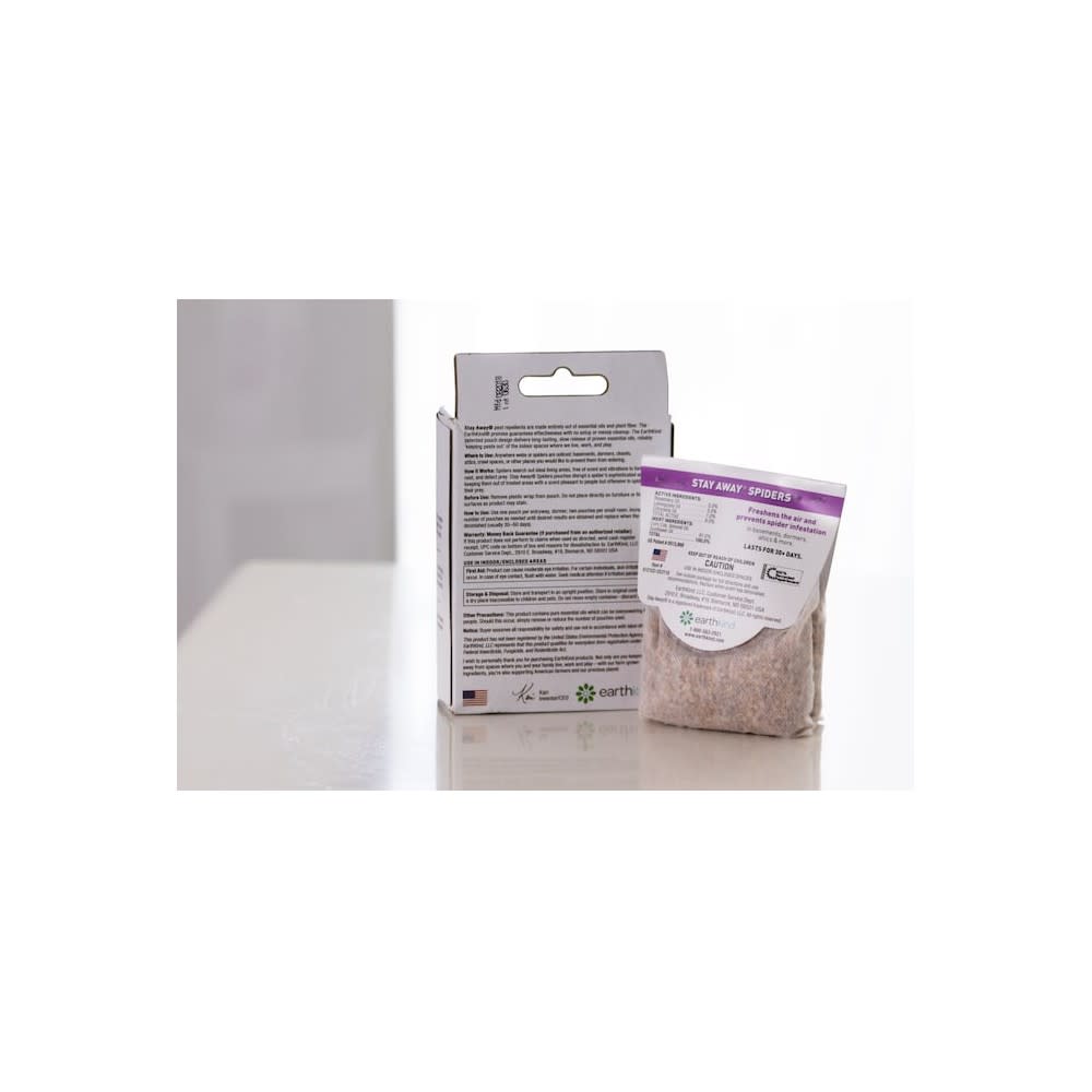 Earthkind Stay Away Spiders Deterrent Pouch 2.5oz - Ascmtools
