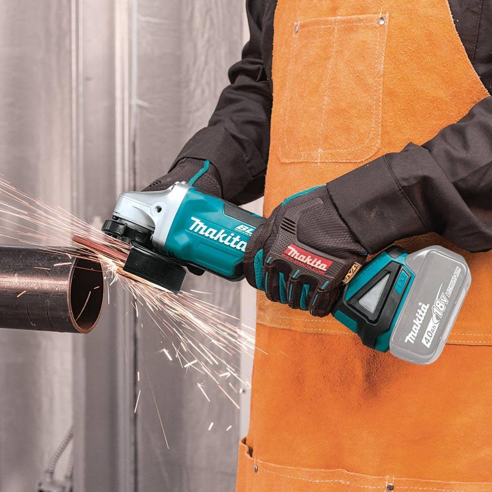 Makita 18V LXT 4-1/2 / 5″ Paddle Switch Cut-Off/Angle Grinder with Electric Brake Bare Tool - Ascmtools