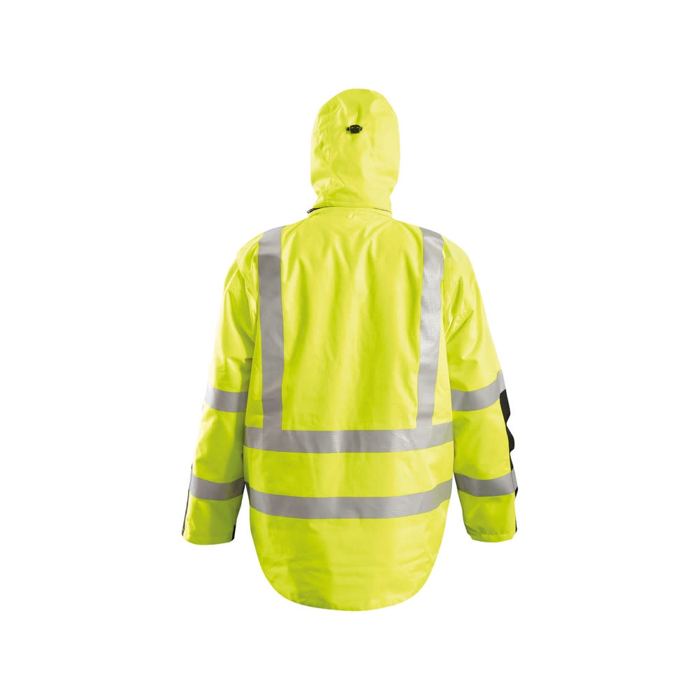 Occunomix Hi-Vis Orange Class 3 Value Black Bottom Bomber Jacket 5X - Ascmtools