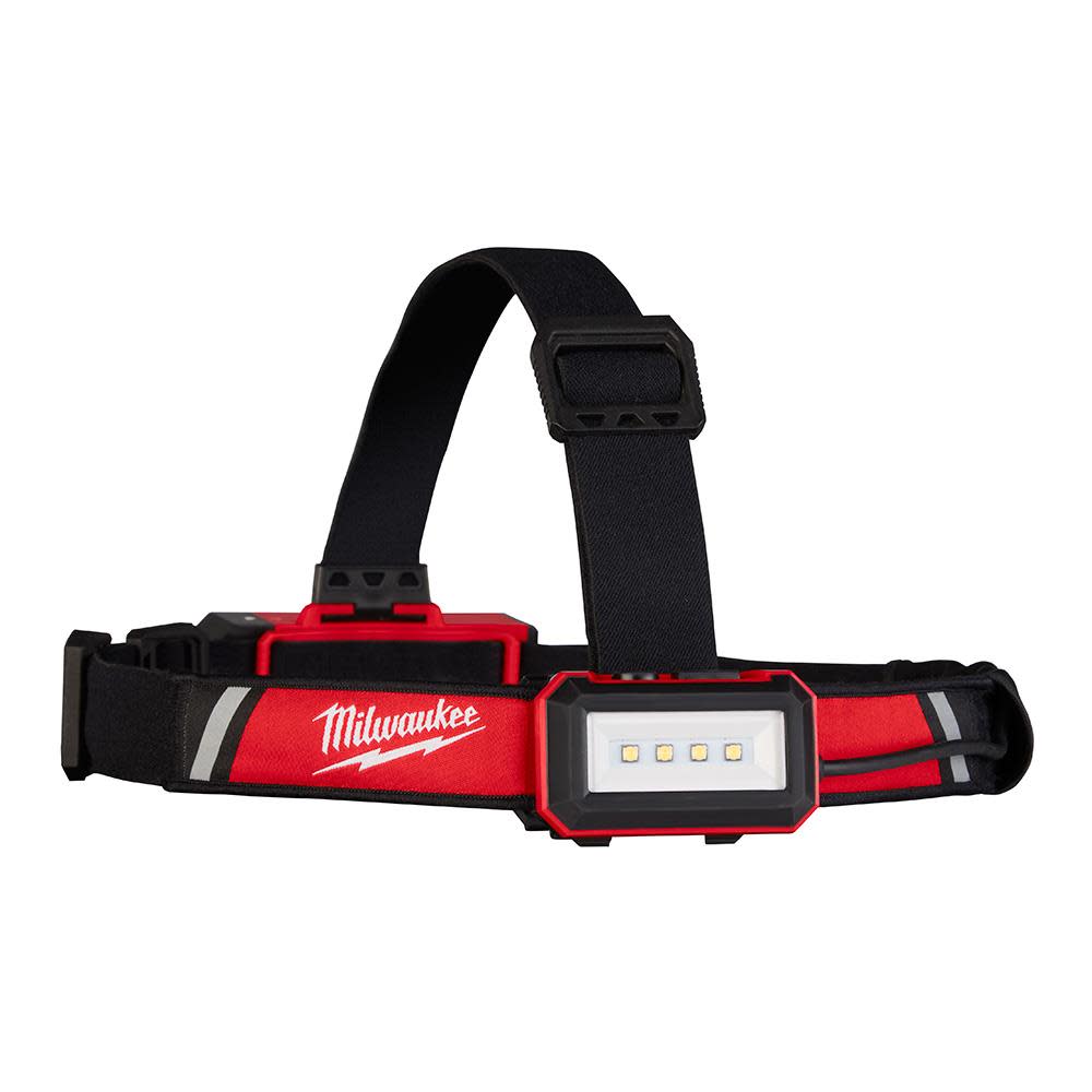 Milwaukee Headlamp USB Rechargeable Low-Profile 2pk Bundle - Ascmtools