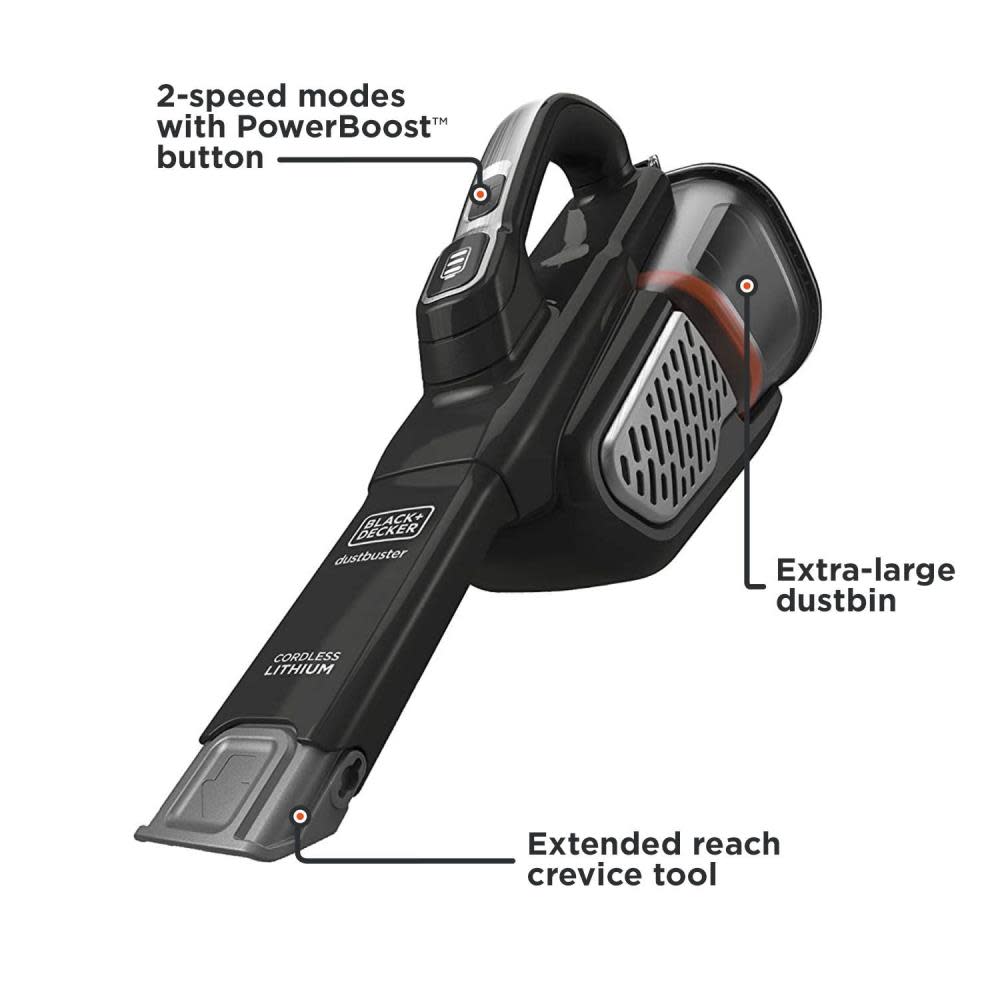 Black and Decker AdvancedClean+ Dustbuster Handheld Vacuum - Ascmtools