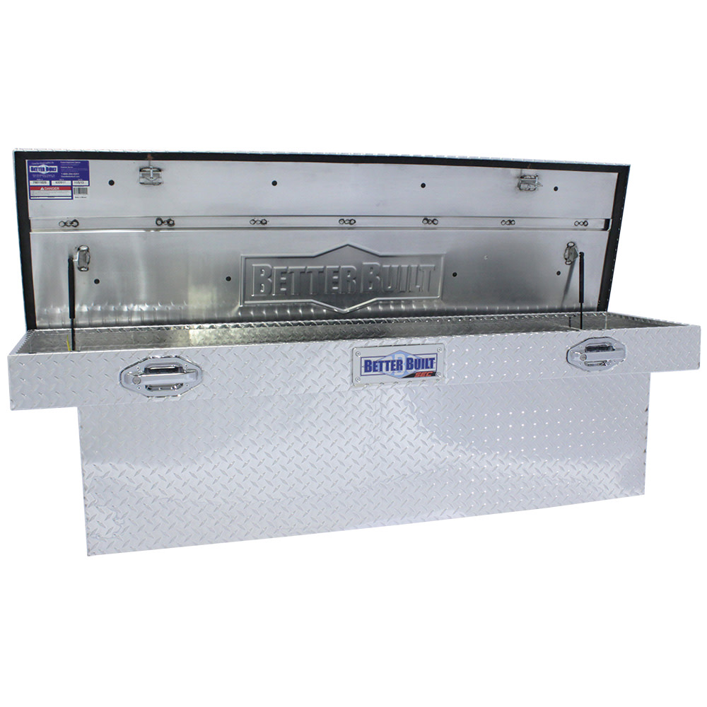 Better Built 67″ SEC Saddle Truck Tool Box DEEP BRITE ALUMINUM - Ascmtools