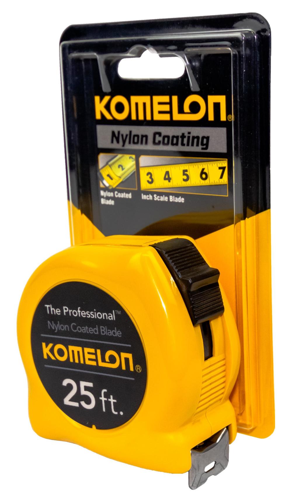 Komelon 25′ x 1″ Professional Series Tape Measure - Ascmtools