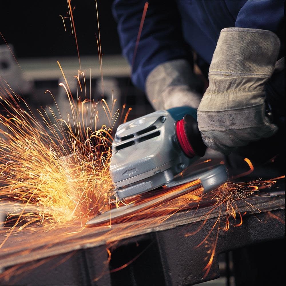 Bosch 7 In 15 A Large Angle Grinder with Rat Tail Handle - Ascmtools