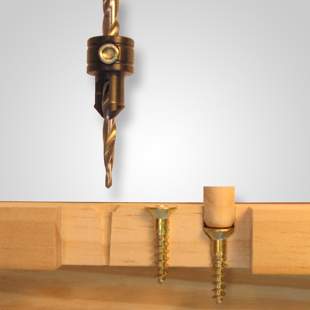 Make It Snappy Drill Bit 13/64″ HSS Tapered Twist Drill Countersink - Ascmtools