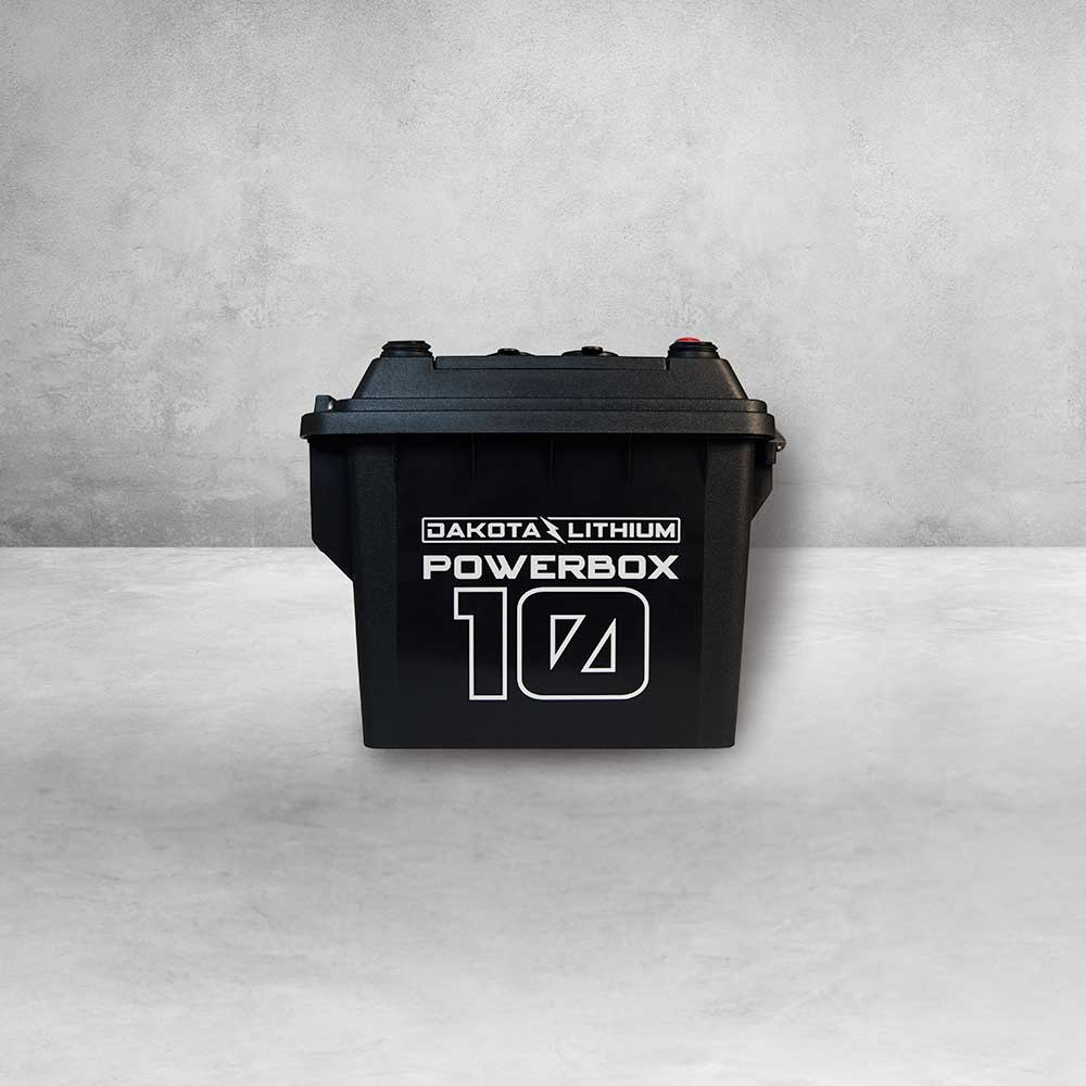 Dakota Lithium 12V 10Ah Power Box 10 Battery with Charger - Ascmtools