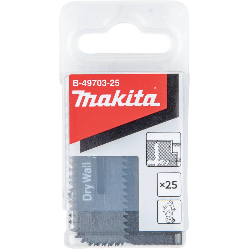 Makita Cut-Out Saw Blade Drywall 25/pk - Ascmtools