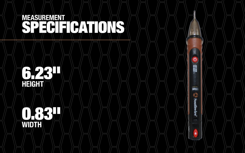 Southwire NCV Detector 50 600V AC Pro - Ascmtools
