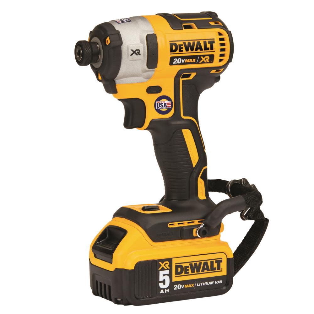 DEWALT 20V MAX XR 2 Tool Combo Kit with LANYARD READY Attachment Points - Ascmtools