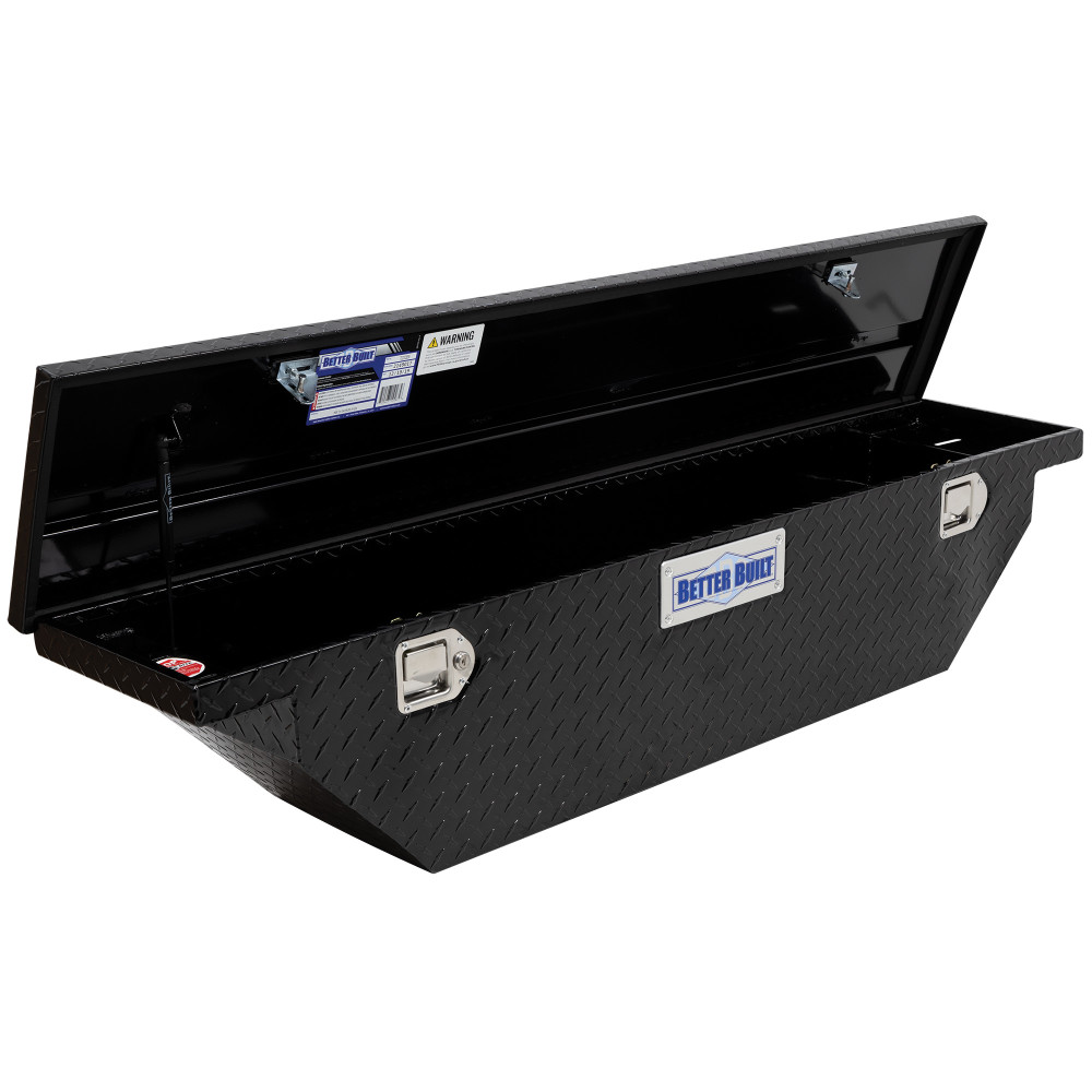 Better Built Batter Built 61.5″ Saddle Truck Box Low Profile Narrow Wedge Black - Ascmtools
