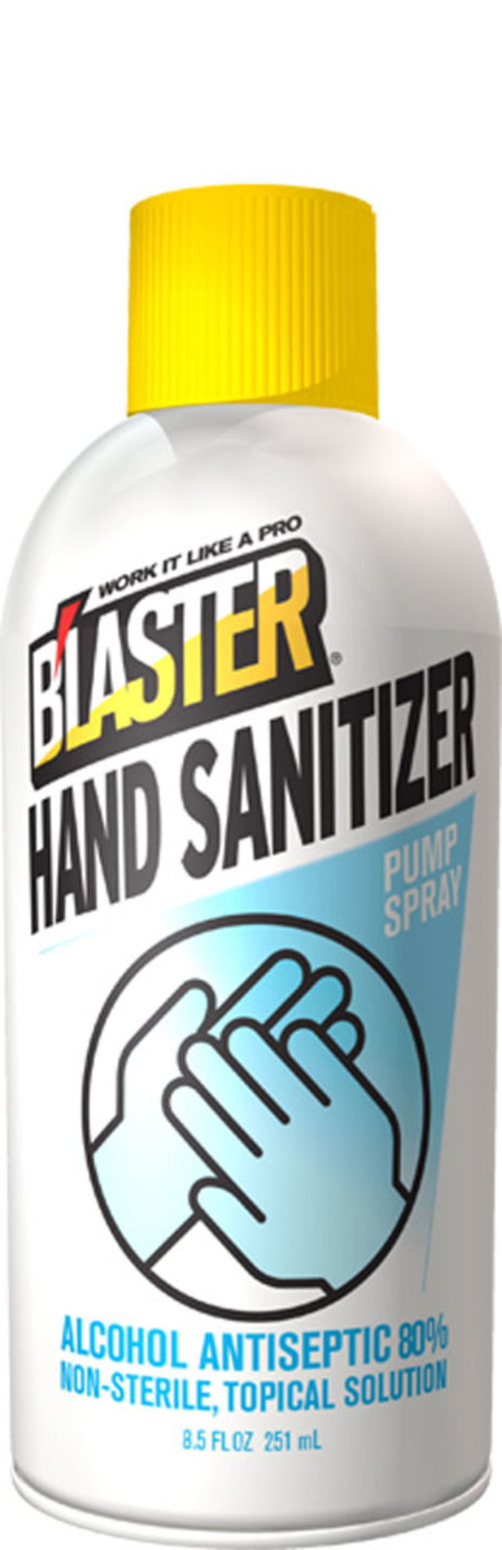 Blaster Liquid Hand Sanitizer Pump Spray 8.5oz 12pk - Ascmtools