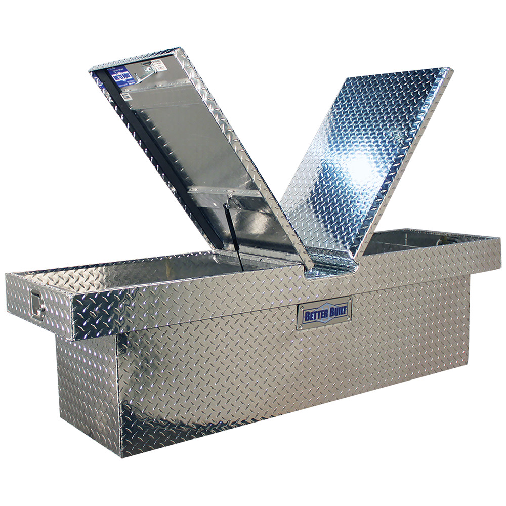 Better Built 69″ Gull Wing Truck Tool Box DEEP BRITE ALUMINUM - Ascmtools