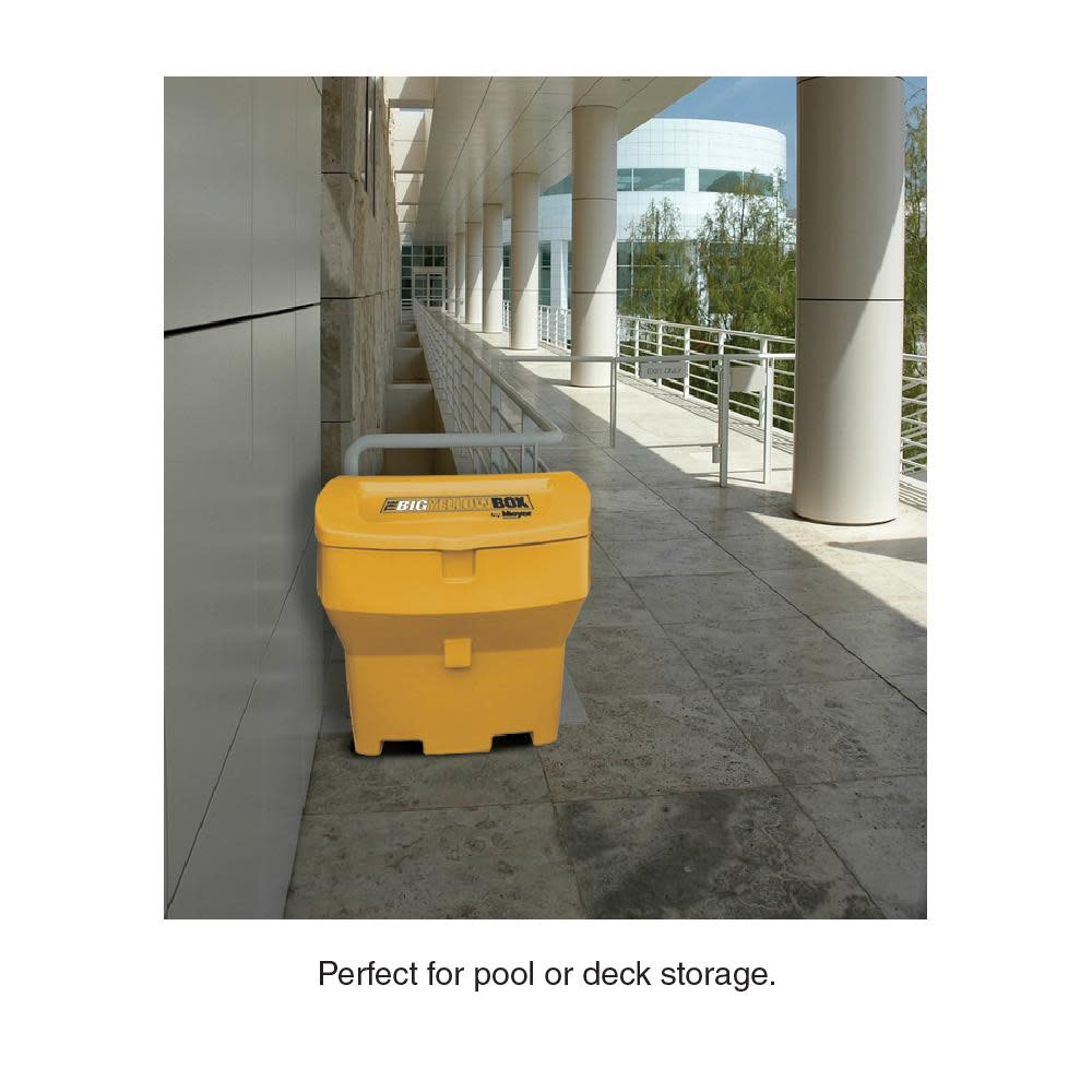 Meyer Products 600 lb cap. salt storage box - Ascmtools
