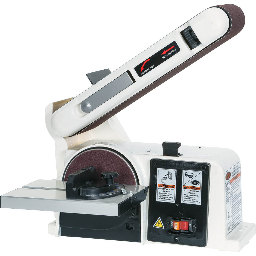 Shop Fox 4In x 36In Horizontal / Vertical Belt Sander with 6In Disc - Ascmtools