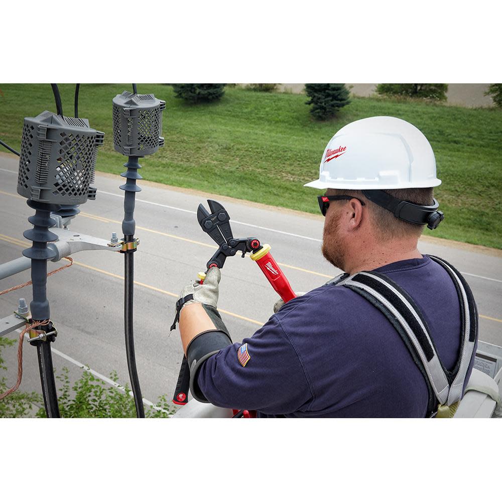 Milwaukee 24 in. Fiberglass Bolt Cutters with PIVOTMOVE Rotating Handles - Ascmtools