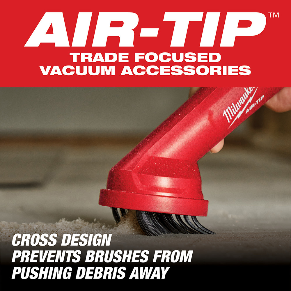 Milwaukee AIR-TIP Cross Brush Tool - Ascmtools