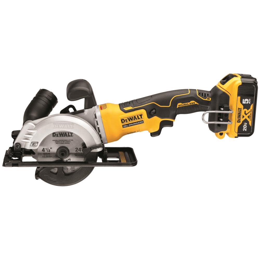 DEWALT ATOMIC 20V MAX* Brushless 4-1/2 in. Cordless Circular Saw Kit - Ascmtools