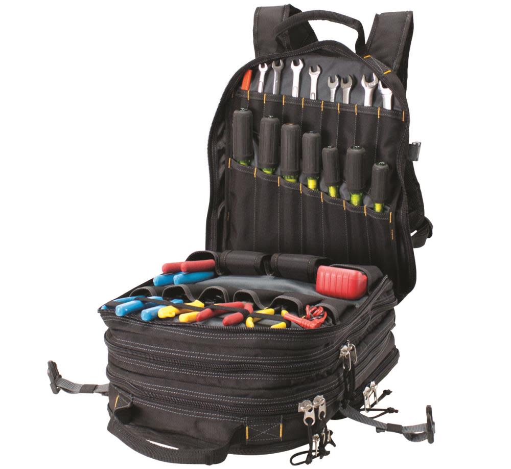 CLC 75 Pocket Heavy-Duty Tool Backpack - Ascmtools