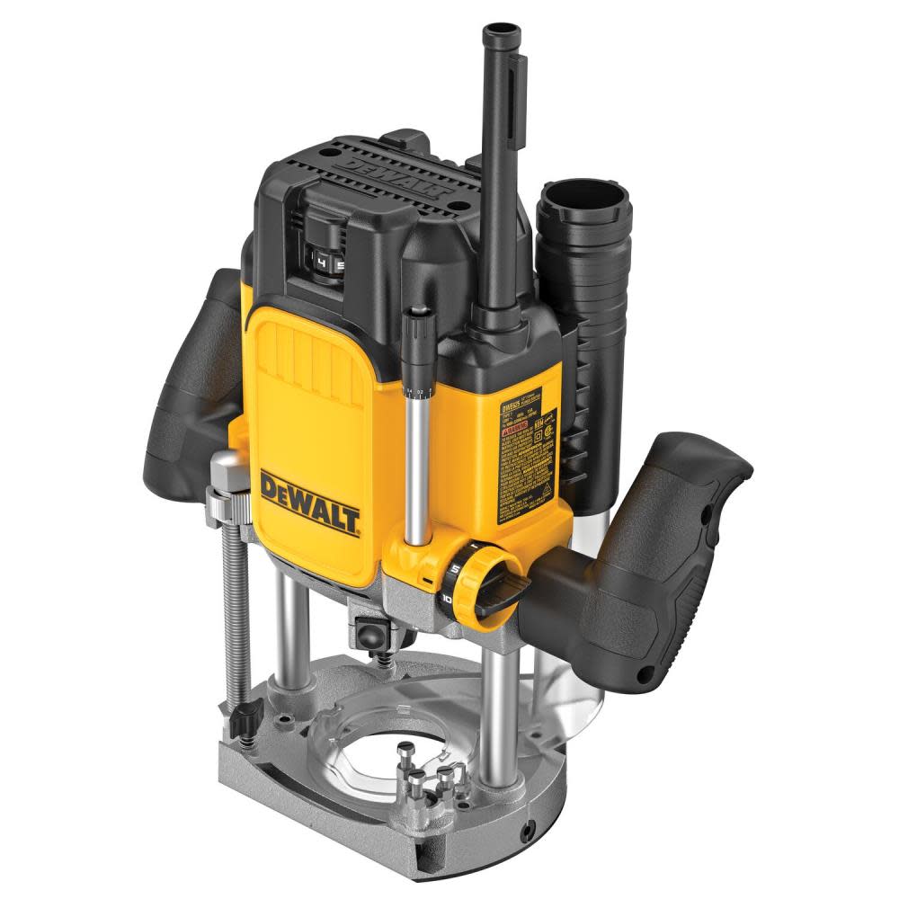 DEWALT 3 Peak HP Electric Variable Speed Plunge Router - Ascmtools