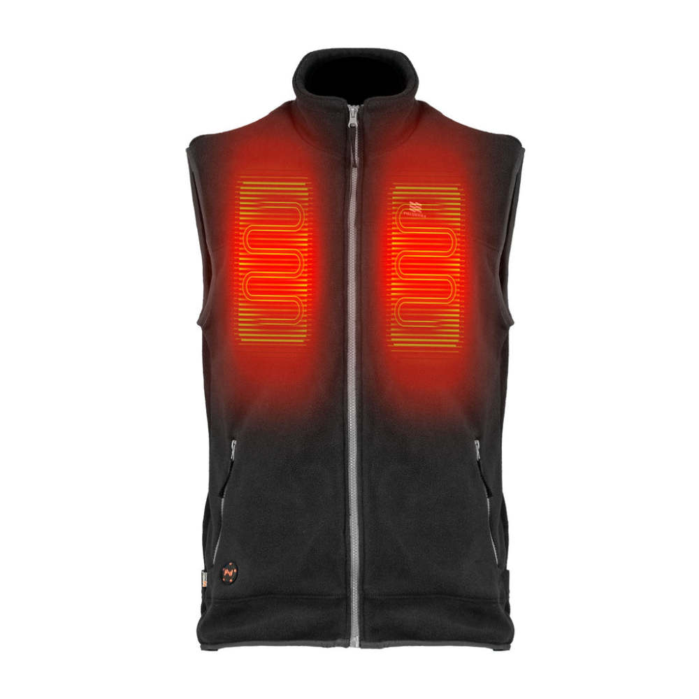 Mobile Warming 7.4V Trek Heated Vest Mens Black Small - Ascmtools