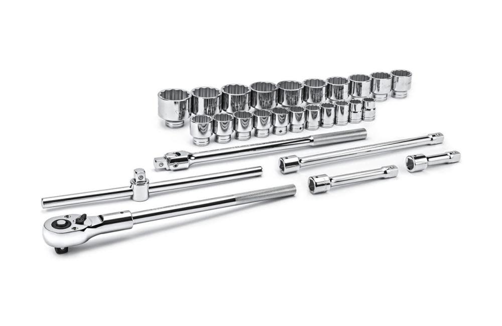 GEARWRENCH Mechanics Tool Set 27 pc. 3/4 In. Drive 12 Point SAE - Ascmtools
