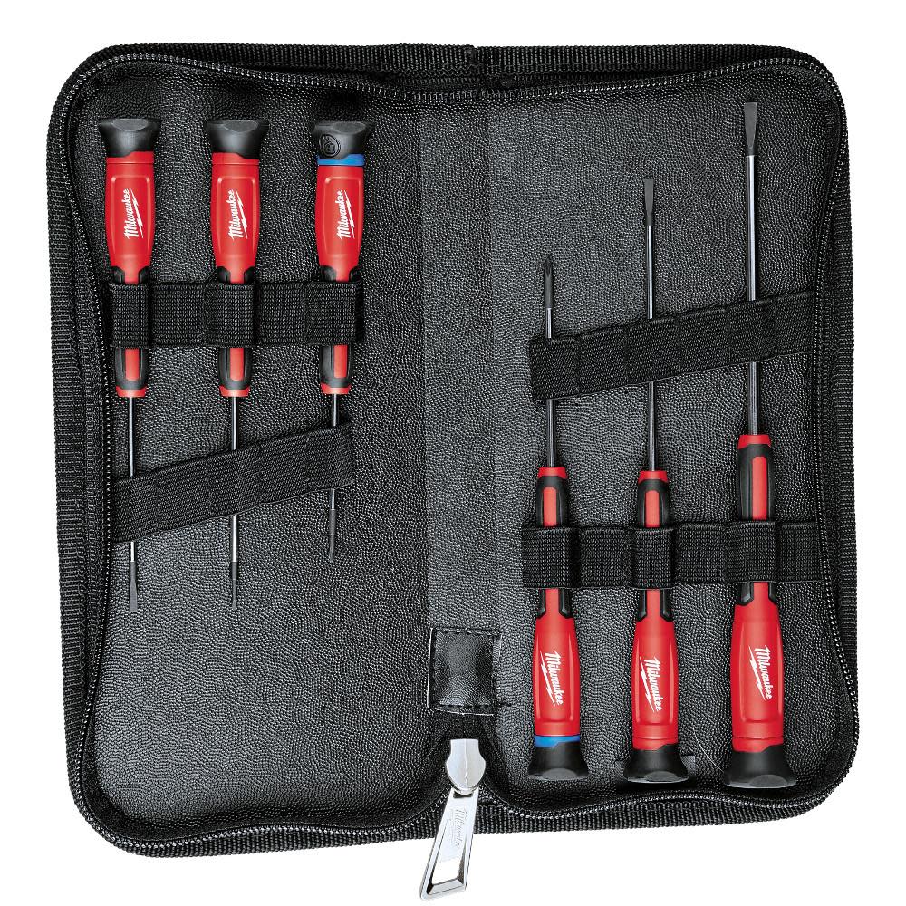 Milwaukee 6 pc. Precision Screwdriver Set - Ascmtools