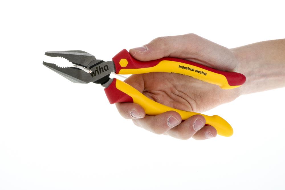 Wiha Insulated Industrial Pliers and Cutters Set 3 Piece - Ascmtools