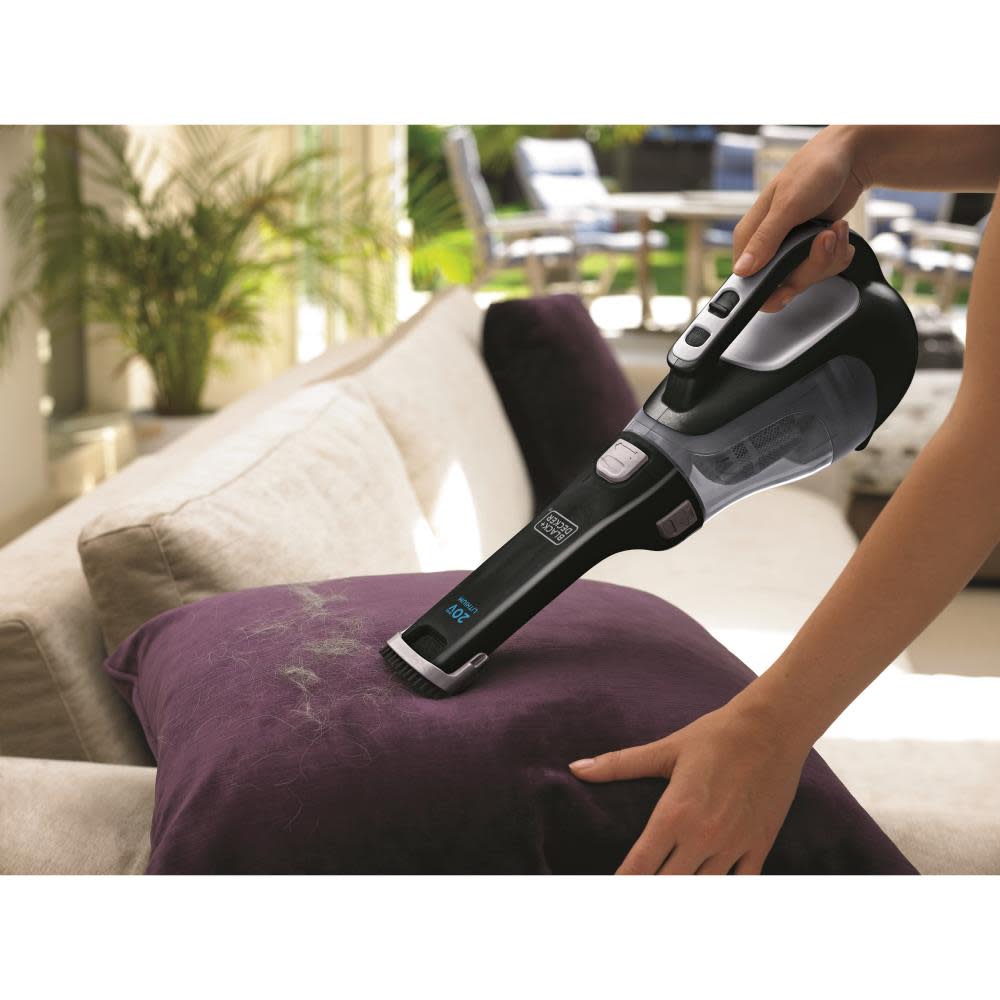 Black and Decker 20 V MAX* Lithium Ion Cordless Hand Vac - Ascmtools