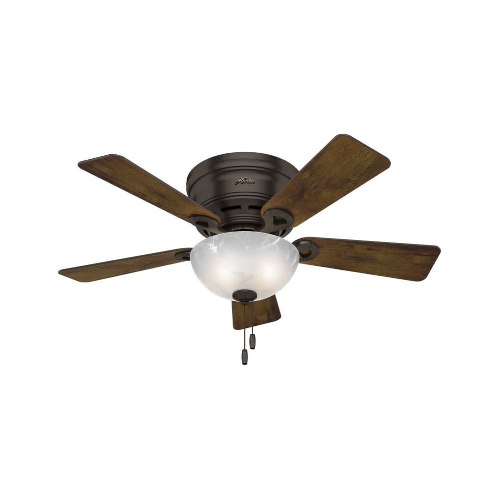 Hunter Fan Haskell Ceiling Fan 42″ Premier Bronze Dark Mocha - Ascmtools