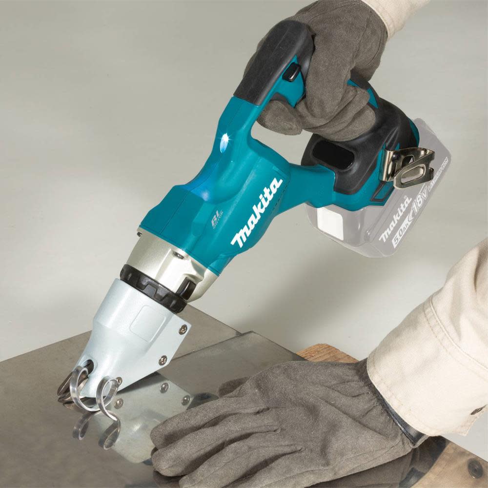 Makita 18V LXT Straight Shear Kit Lithium Ion Brushless Cordless 14 Gauge - Ascmtools