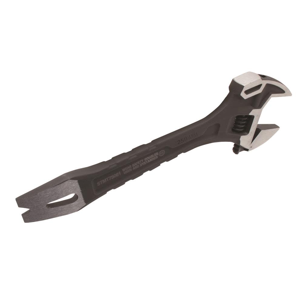 Stanley 10 In. Adjustable Demo Wrench - Ascmtools