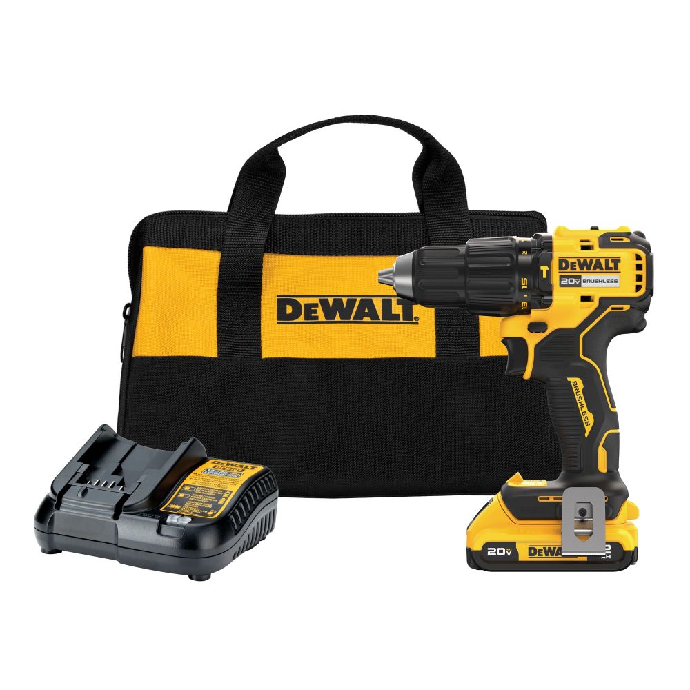 DEWALT 20V MAX 1/2″ Hammer Drill Cordless Kit - Ascmtools