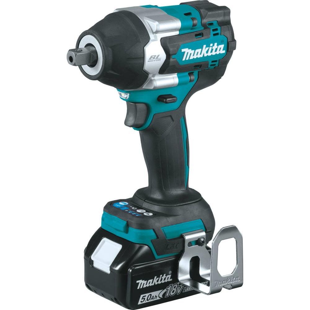 Makita 18V LXT 1/2″ Sq Drive Impact Wrench Kit with Detent Anvil - Ascmtools