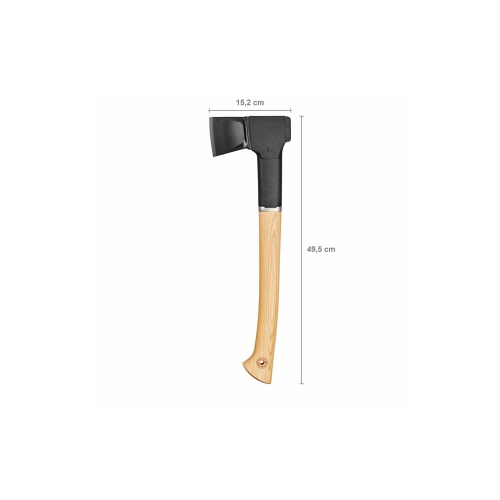 Fiskars Hickory Wood Handle 19″ Norden N12 Splitting Axe - Ascmtools