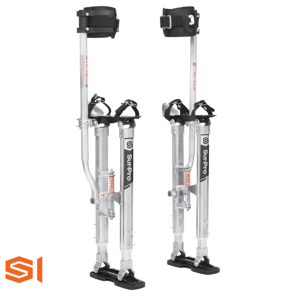 Surpro Premium Stilts Single Sided Aluminum Size 20-30″ - Ascmtools