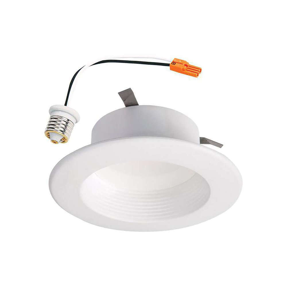 Halo Downlight with Switch 4″ Matte White 9W 600 Lumen LED - Ascmtools