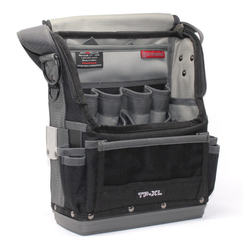 Veto Pro Pac TP-XL closable mid-sized full featured tool pouch - Ascmtools