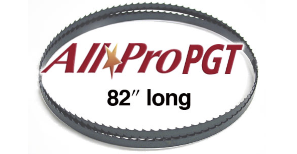 Olson Saw Company 82″x1/4″X0 in25X6 Hook AllPro PGT Band Saw Blade - Ascmtools