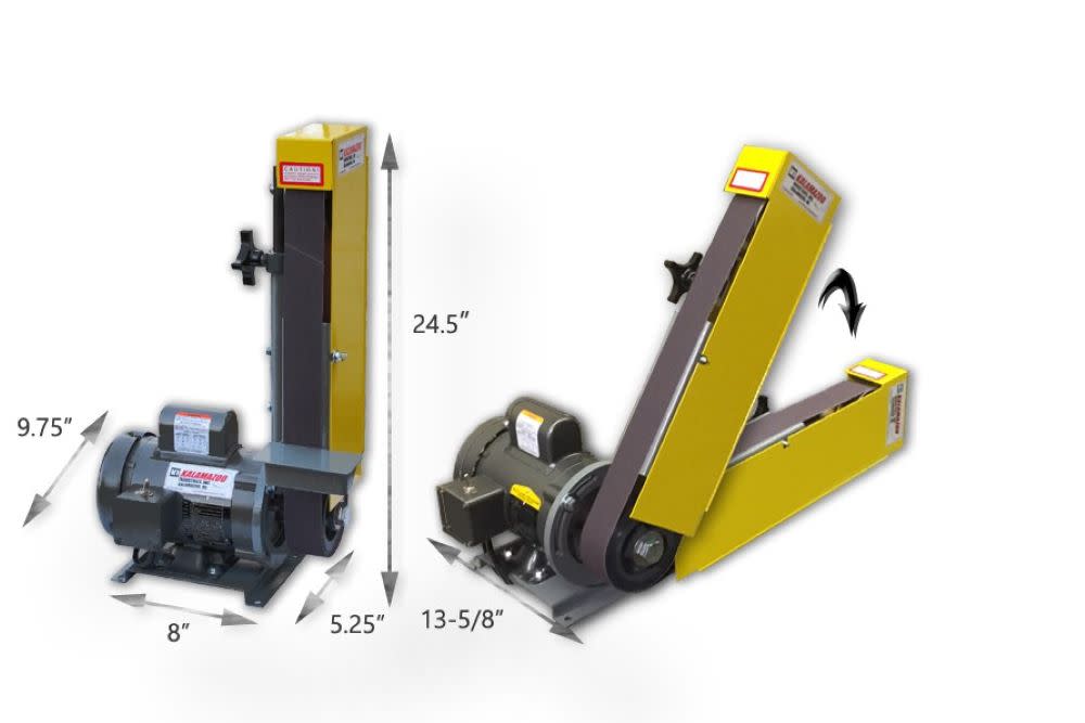 Kalamazoo 2″ X 48″ Belt Sander Industrial Abrasive Metal - Ascmtools