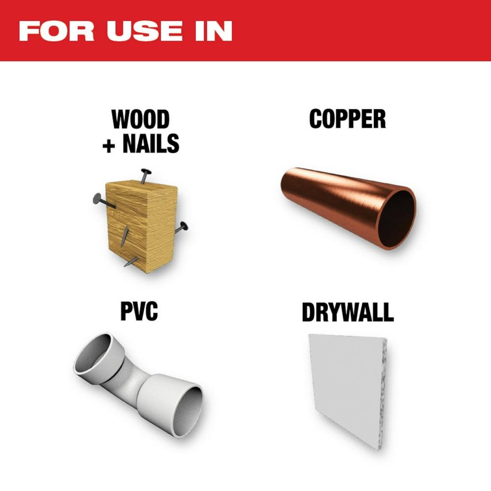 Milwaukee OPEN-LOK 1-1/4″ TITANIUM ENHANCED BI-METAL MULTI-MATERIAL BLADE 1PK - Ascmtools