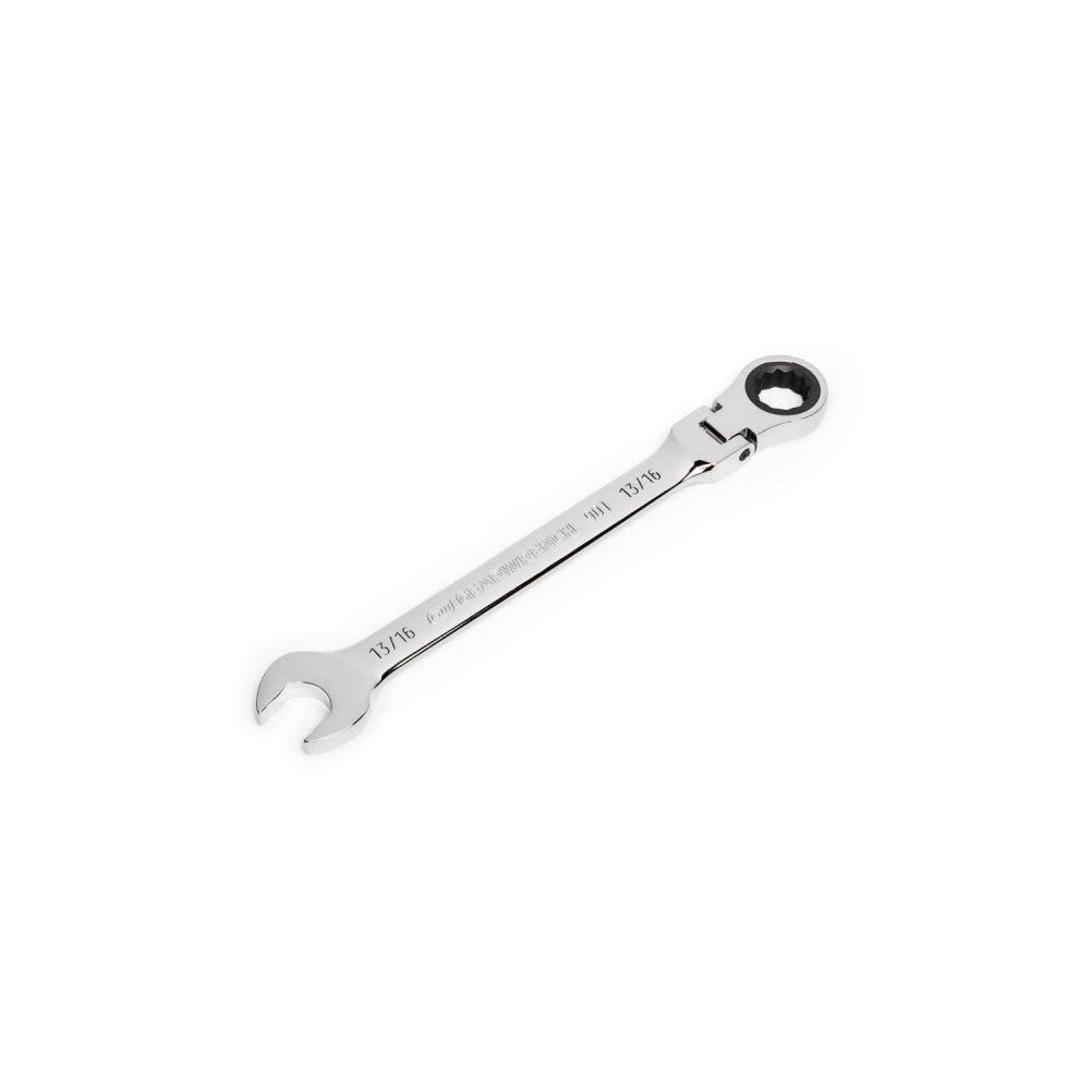 GEARWRENCH 13/16″ 90T 12 Point Flex Head Ratcheting Combination Wrench - Ascmtools