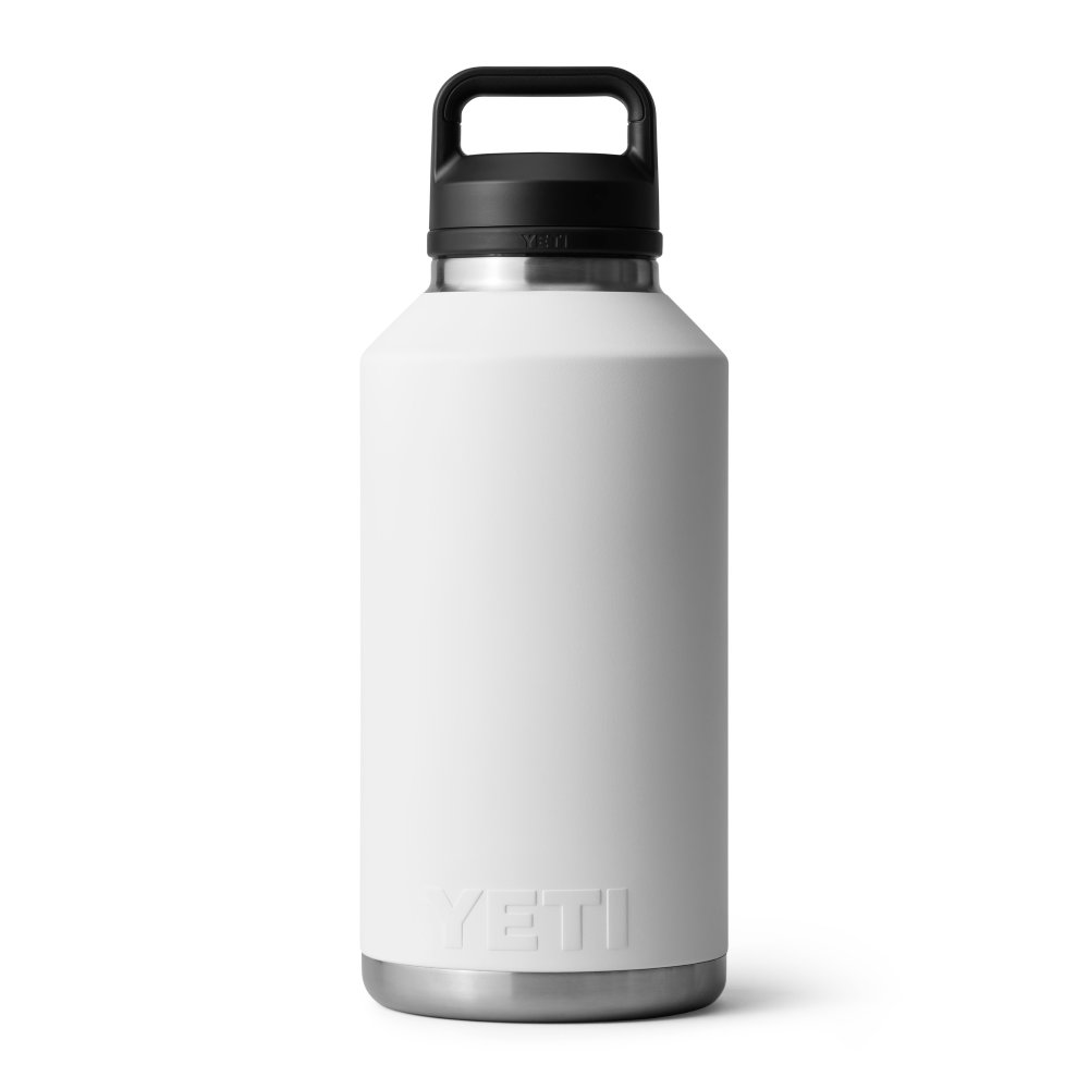 Yeti Rambler 64oz Bottle White with Chug Cap - Ascmtools