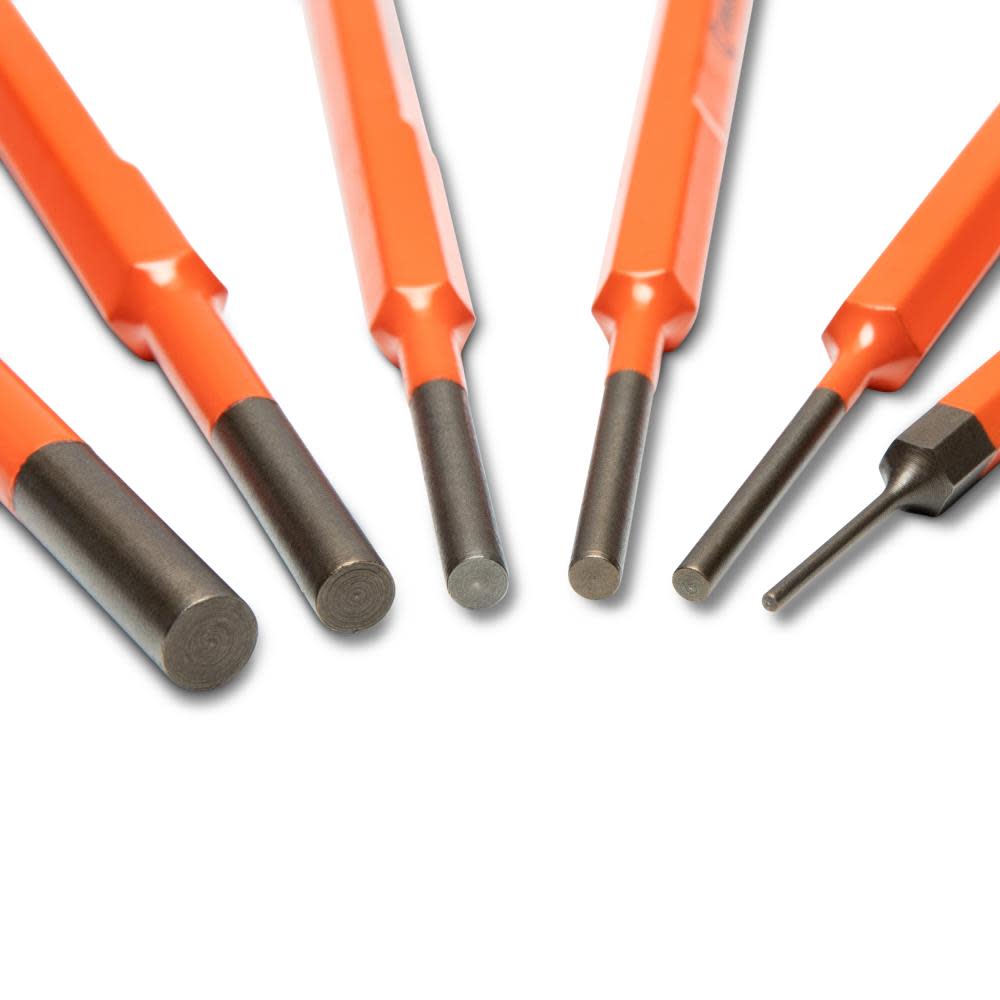 Crescent Pin Punch Set 6pc - Ascmtools