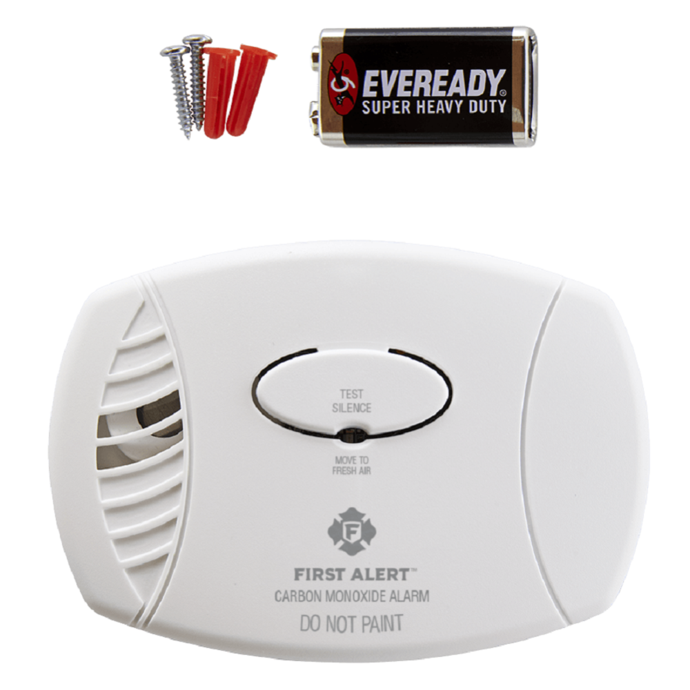 First Alert Battery Operated Carbon Monoxide Alarm – Pack of 12 - Ascmtools
