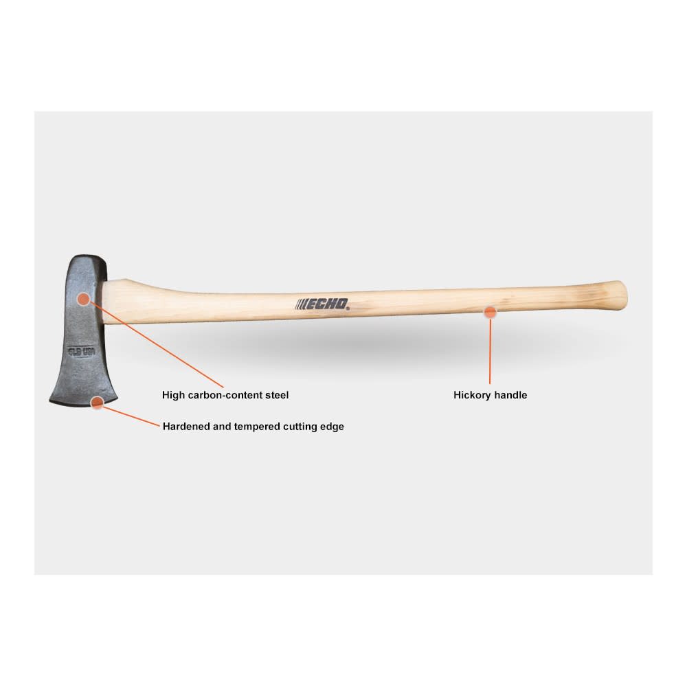 Echo 6 Lbs High Carbon Content-Steel Head Splitting Maul - Ascmtools