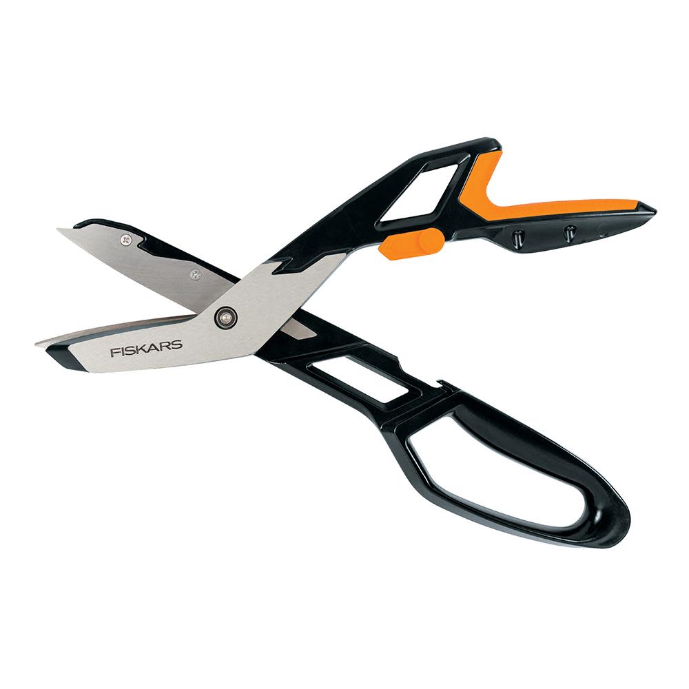 Fiskars PRO PowerArc Easy Action Aluminum Tin Snips - Ascmtools