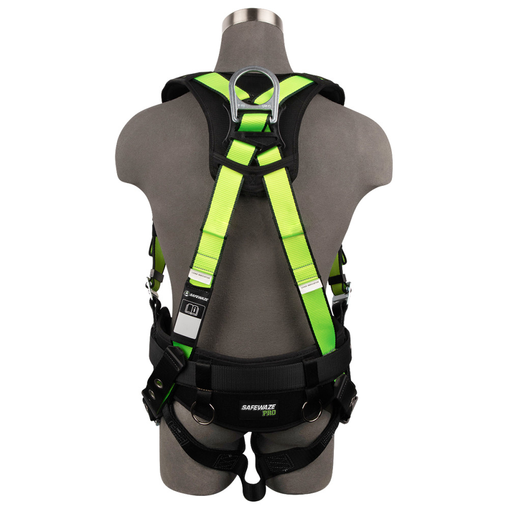 Safewaze 4X PRO Construction Harness with 3D MB Chest - Ascmtools