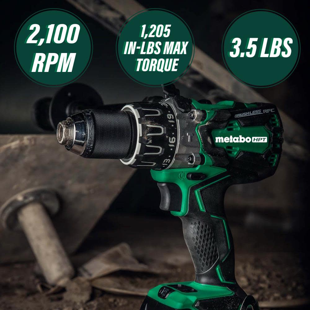Metabo HPT 18V Hammer Drill Bare Tool - Ascmtools